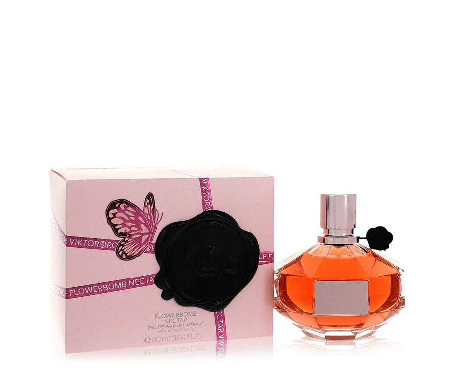 Flowerbomb Nectar by Viktor & Rolf Eau De Parfum Intense Spray 3.04 oz for Women