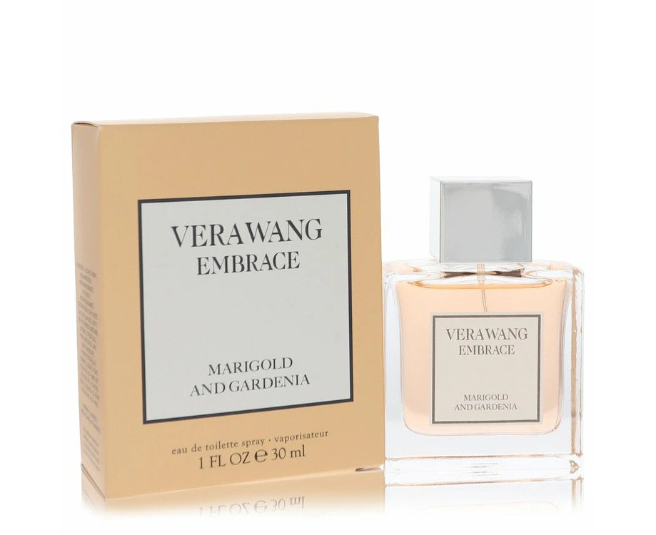 Vera Wang Embrace Marigold and Gardenia by Vera Wang Eau De Toilette Spray 1 oz for Women