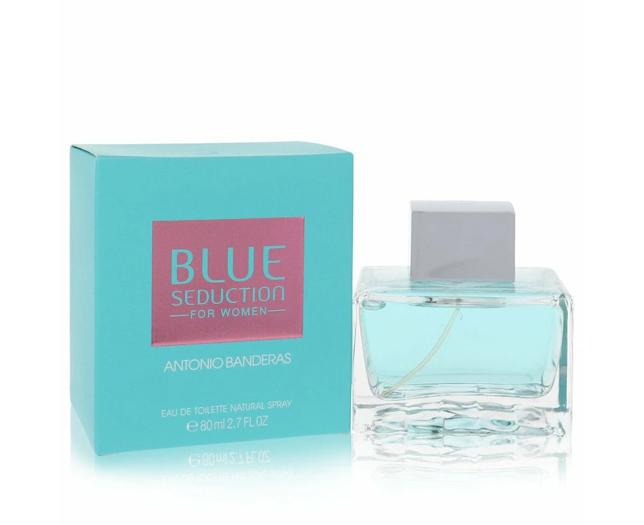 Blue Seduction by Antonio Banderas Eau De Toilette Spray 2.7 oz for Women