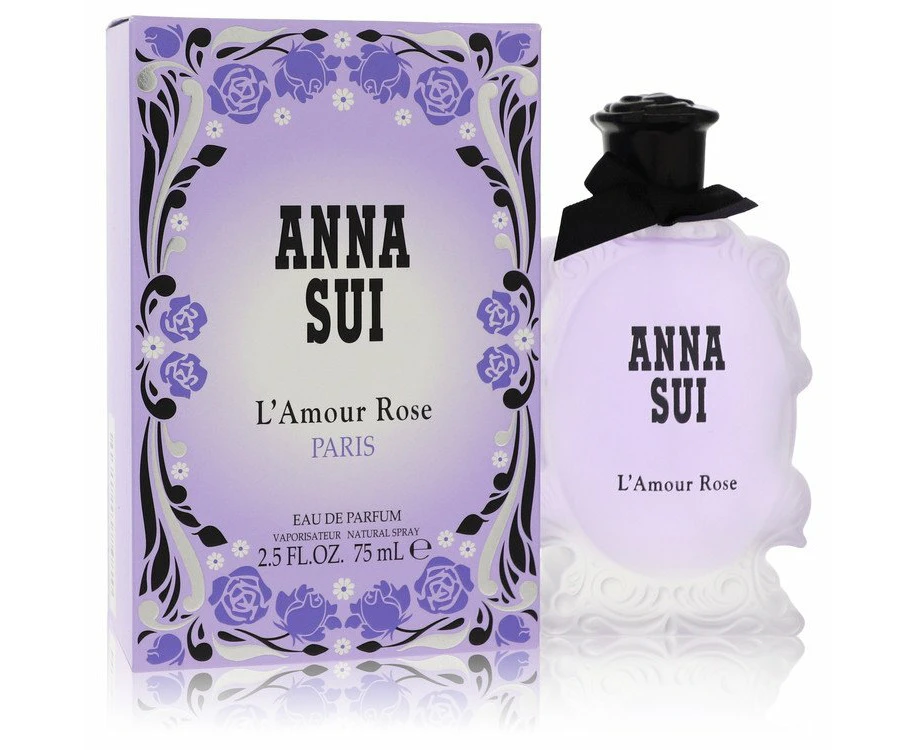 Anna Sui L'amour Rose by Anna Sui Eau De Parfum Spray 2.5 oz for Women