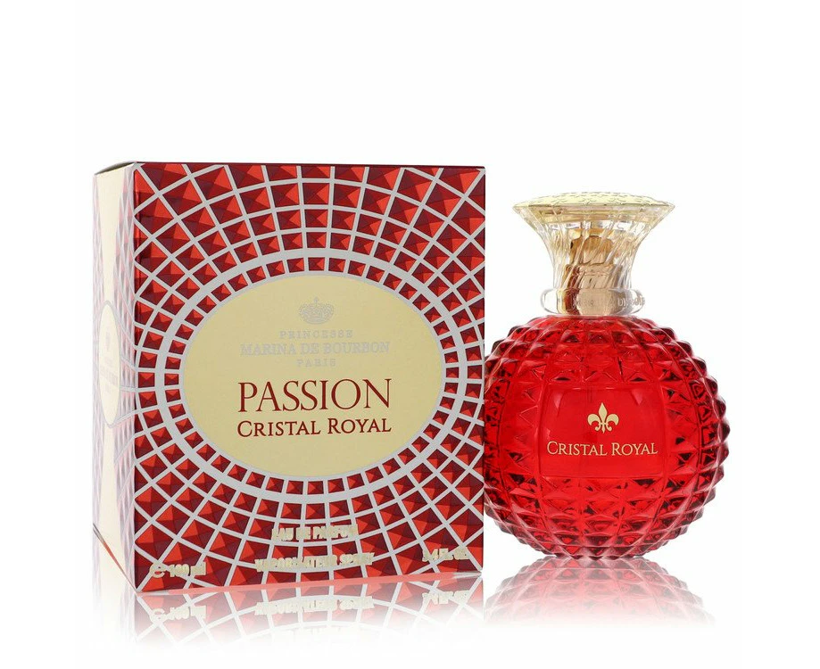 Marina De Bourbon Cristal Royal Passion by Marina De Bourbon Eau De Parfum Spray 3.4 oz for Women