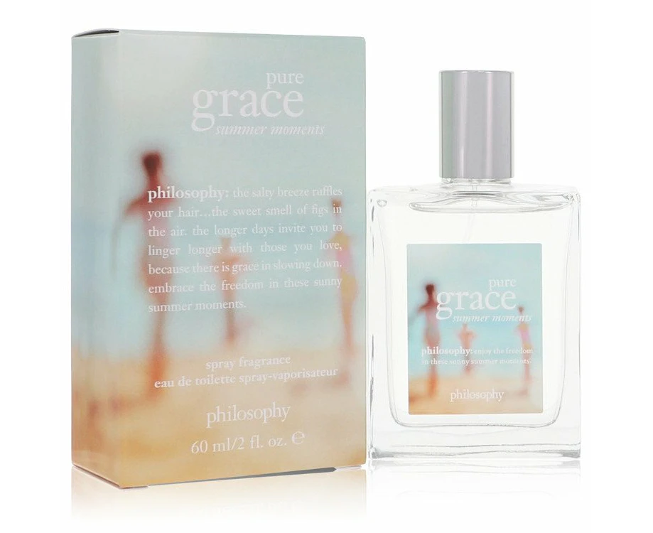 Pure Grace Summer Moments by Philosophy Eau De Toilette Spray 2 oz for Women