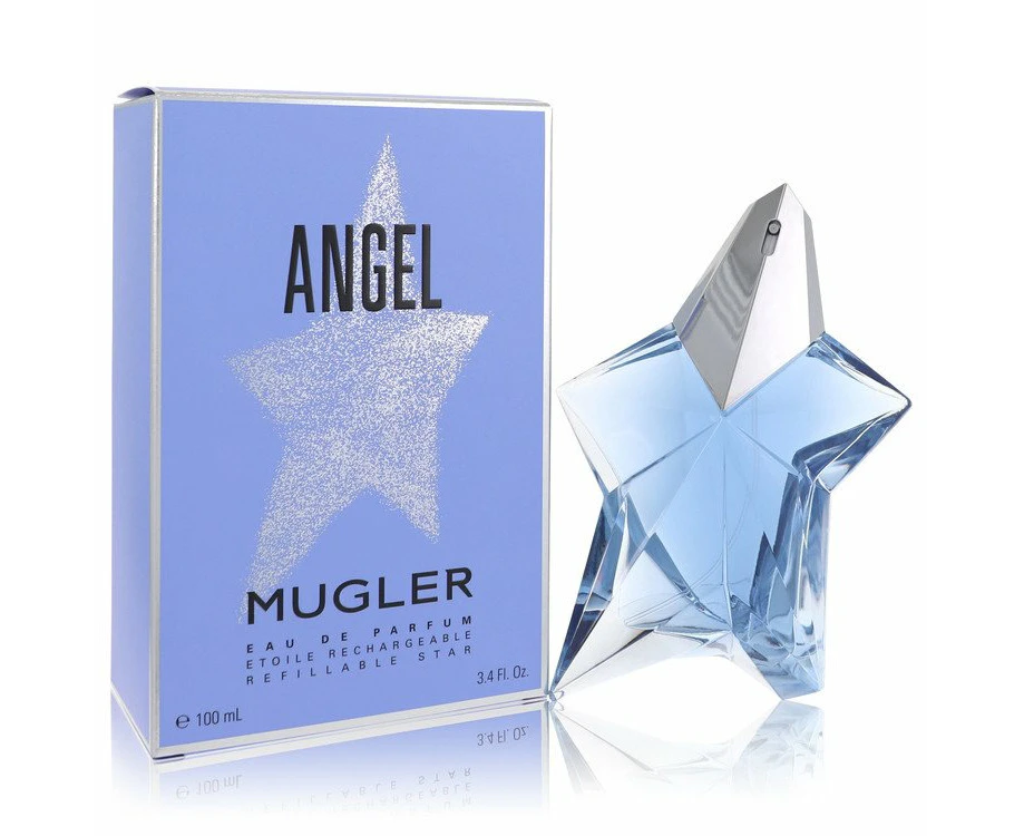 Angel by Thierry Mugler Standing Star Eau De Parfum Spray Refillable 3.4 oz for Women