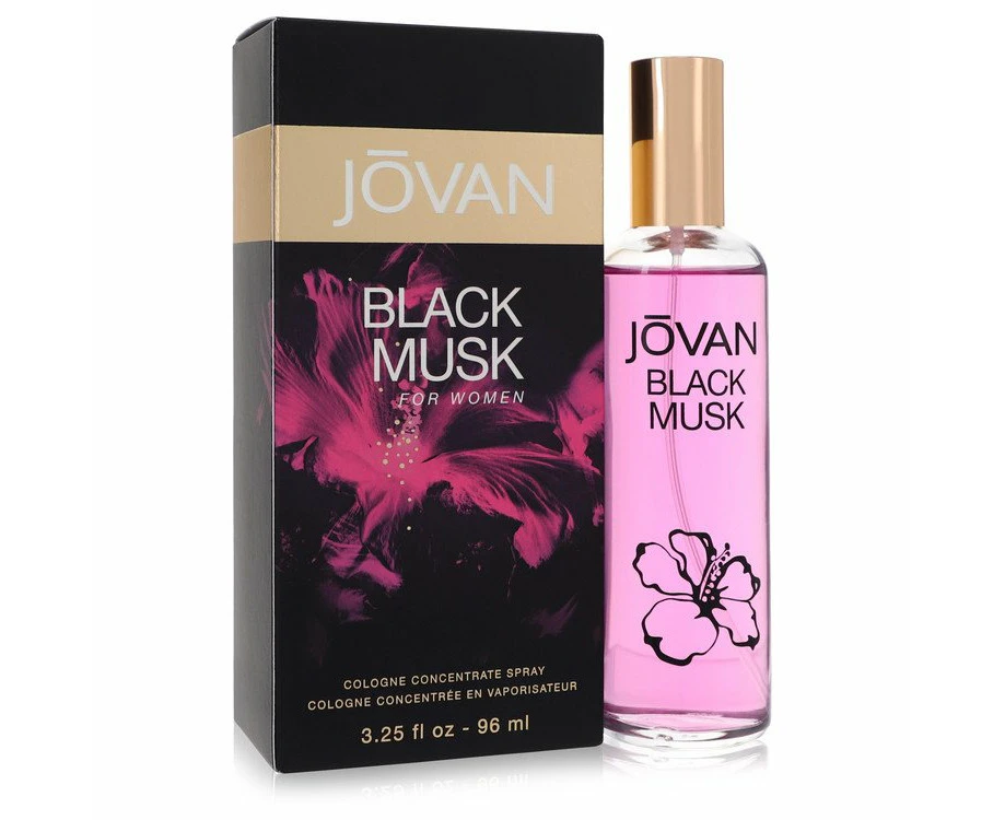 Jovan Black Musk by Jovan Cologne Concentrate Spray 3.25 oz for Women