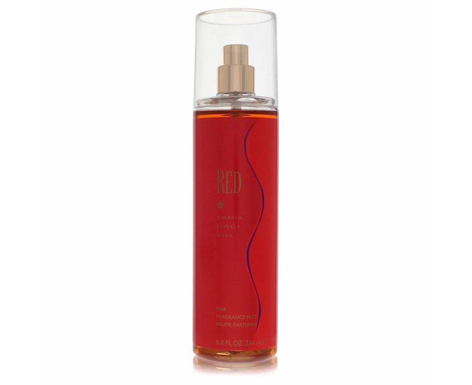 Red by Giorgio Beverly Hills Fragrance Mist 8 oz for Women