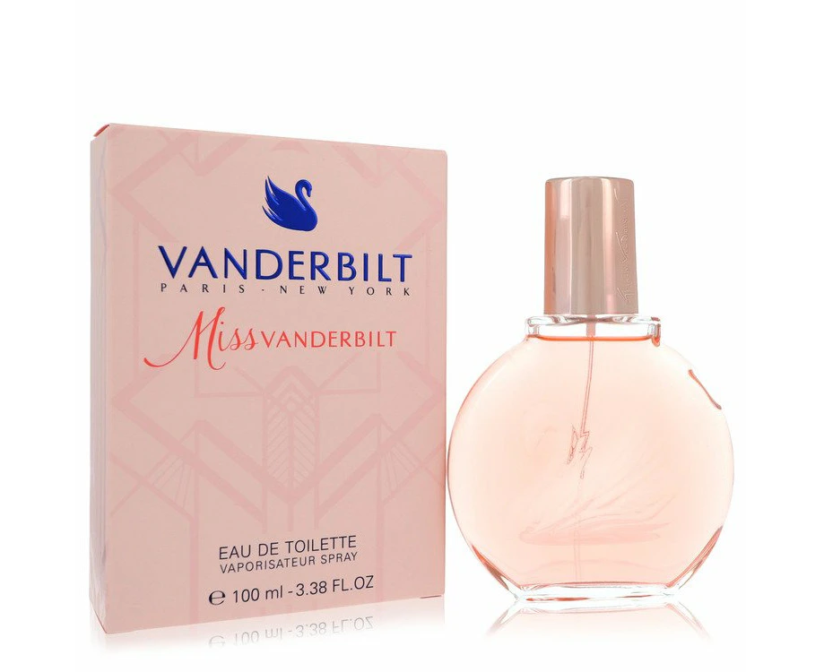 Miss Vanderbilt by Gloria Vanderbilt Eau De Toilette Spray 3.3 oz for Women