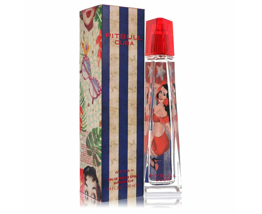 Pitbull Cuba by Pitbull Eau De Parfum Spray 3.4 oz for Women