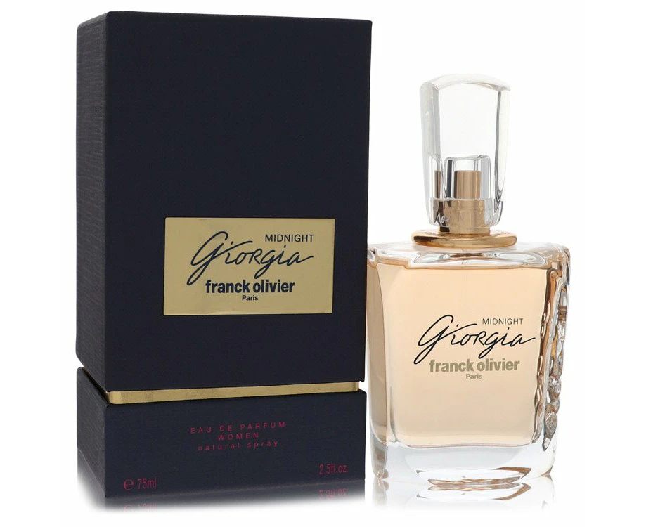 Giorgia Midnight by Franck Olivier Eau De Parfum Spray 2.5 oz for Women