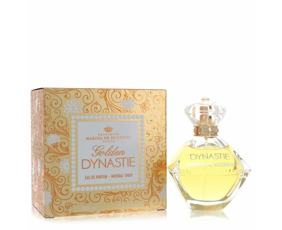 Golden Dynastie by Marina De Bourbon Eau De Parfum Spray 3.4 oz for Women