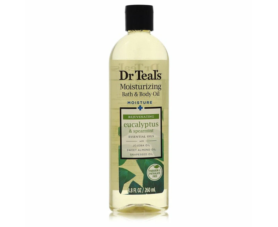 Dr Teal's Bath Additive Eucalyptus Oil by Dr Teal's Pure Epson Salt Body Oil Relax & Relief with Eucalyptus & Spearmint 8.8 oz for Women