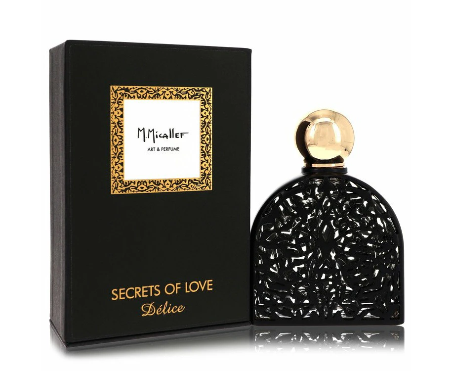 Secrets of Love Delice by M. Micallef Eau De Parfum Spray 2.5 oz for Women