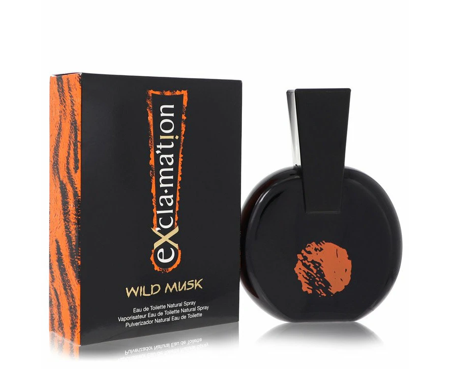 Exclamation Wild Musk by Coty Eau De Toilette Spray 3.4 oz for Women