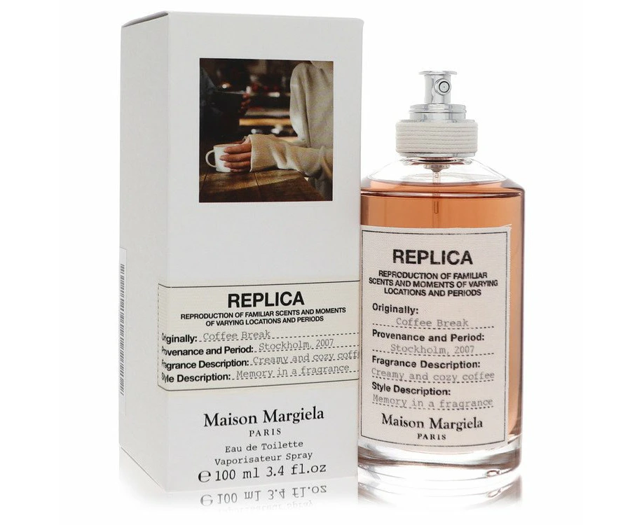 Replica Coffee Break by Maison Margiela Eau De Toilette Spray (Unisex) 3.4 oz for Women