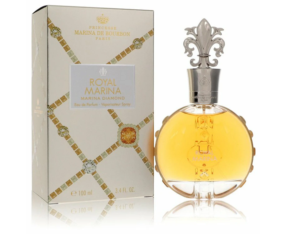 Royal Marina Diamond by Marina De Bourbon Eau De Parfum Spray 3.4 oz for Women