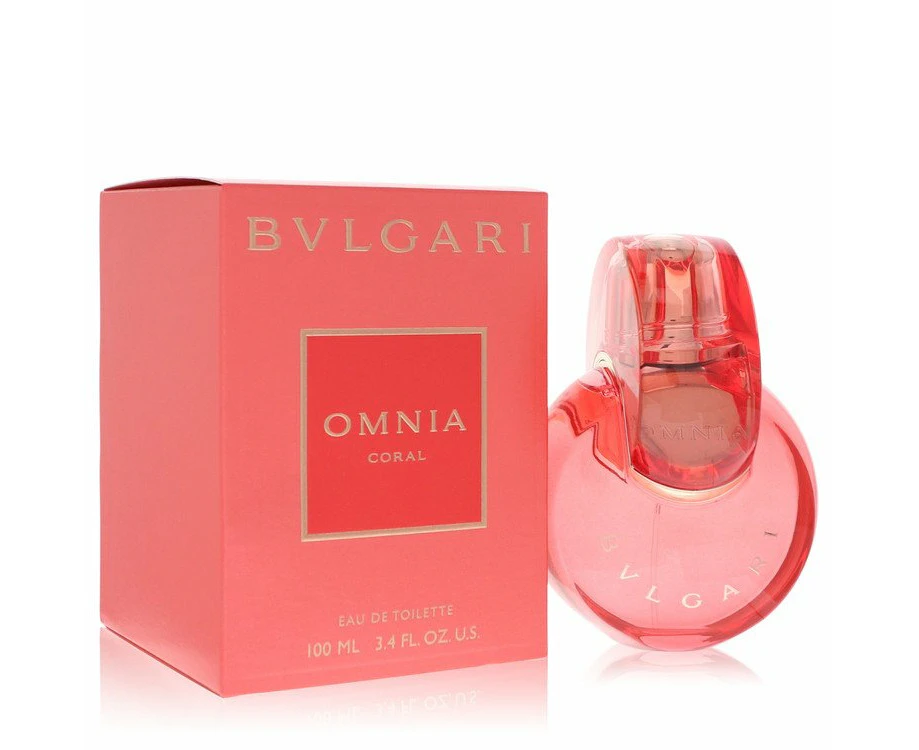 Omnia Coral by Bvlgari Eau De Toilette Spray 3.4 oz for Women