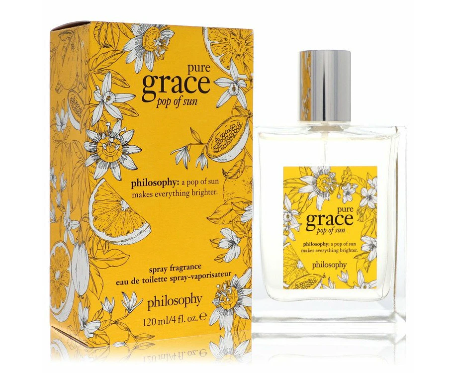 Pure Grace Pop Of Sun by Philosophy Eau De Toilette Spray 4 oz for Women