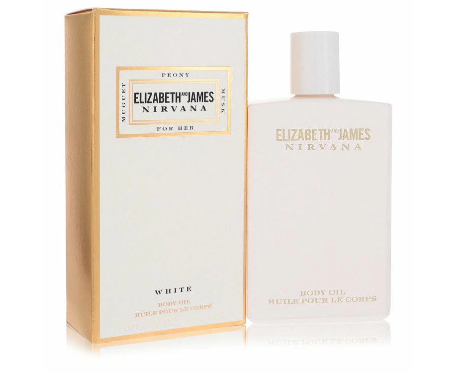 Nirvana White by Elizabeth and James Body Oil 3.4 oz for Women