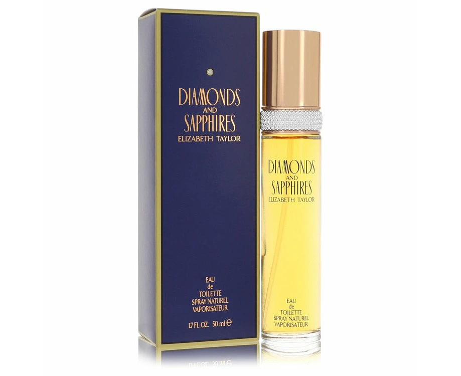 DIAMONDS & Sapphires by Elizabeth Taylor Eau De Toilette Spray 1.7 oz for Women