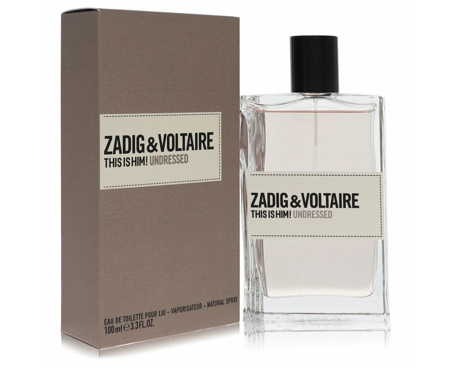 This Is Him Undressed by Zadig & Voltaire Eau De Toilette Spray 3.3 oz for Men