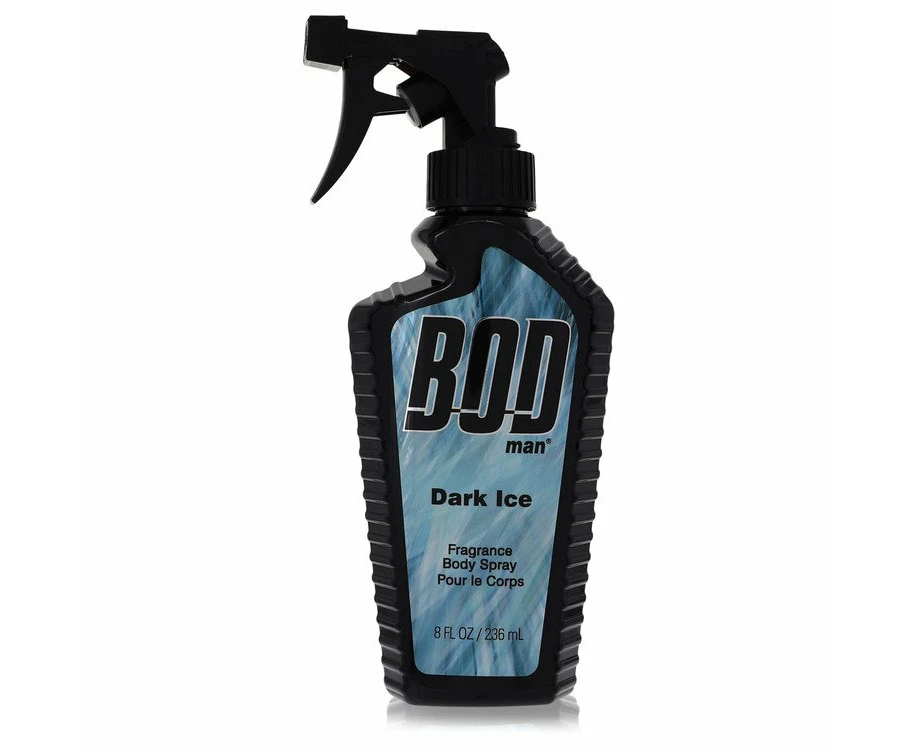 Bod Man Dark Ice by Parfums De Coeur Body Spray 8 oz for Men