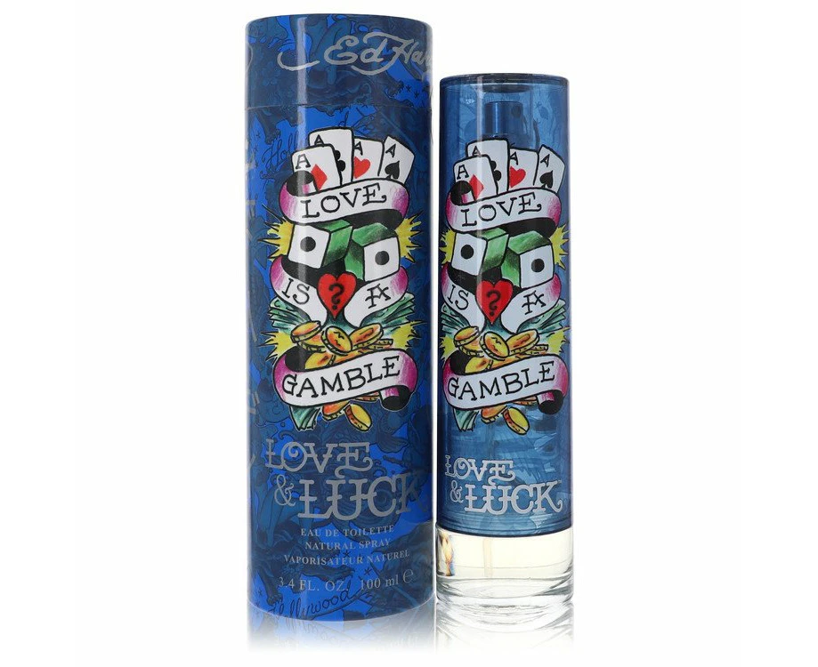 Love & Luck by Christian Audigier Eau De Toilette Spray 3.4 oz for Men