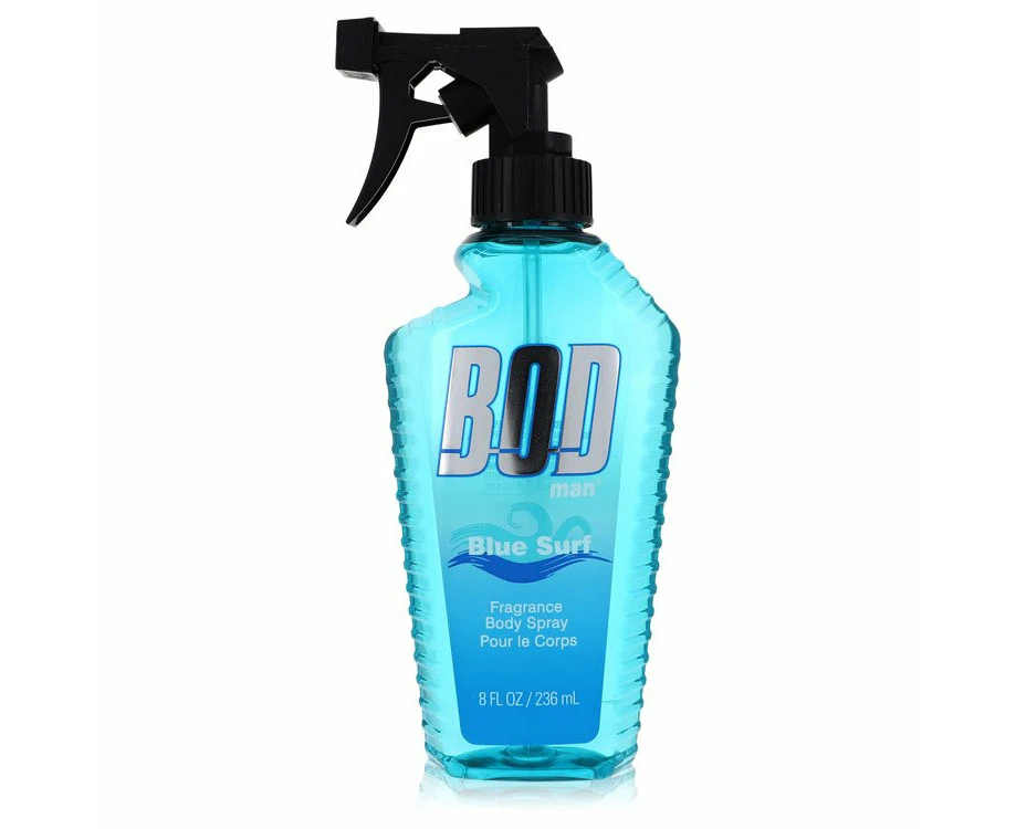 Bod Man Blue Surf by Parfums De Coeur Body Spray 8 oz for Men