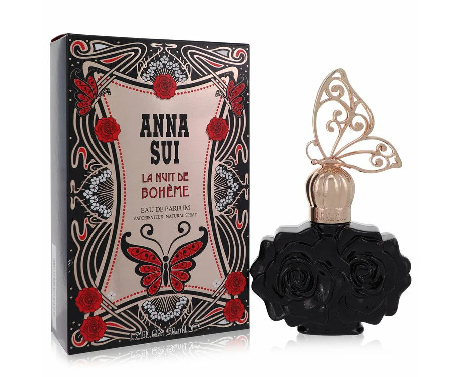 La Nuit De Boheme by Anna Sui Eau De Parfum Spray 1.7 oz for Women