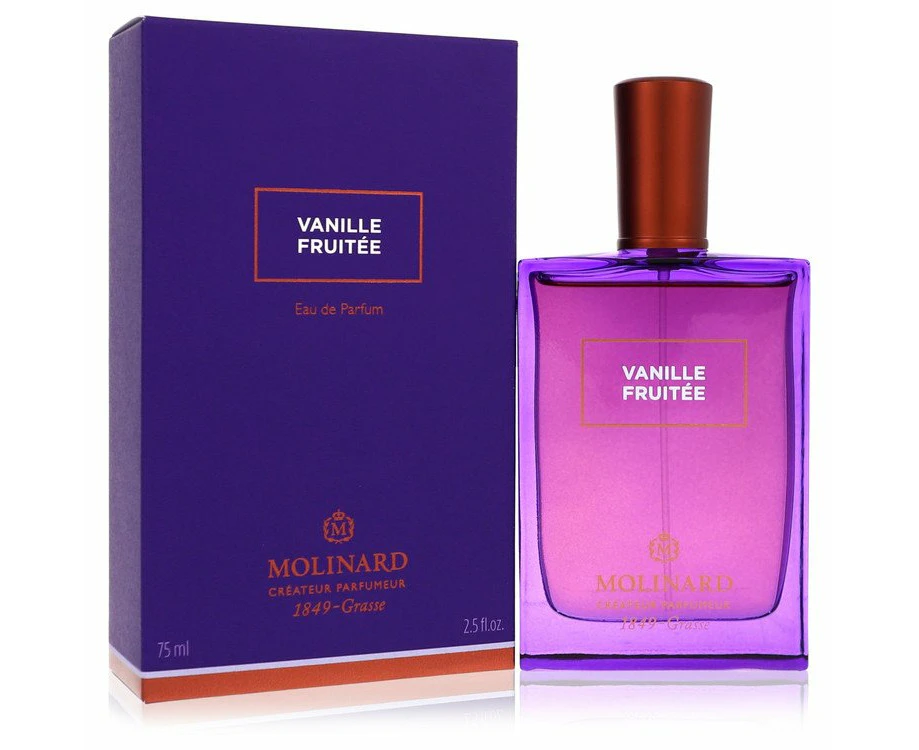 Molinard Vanille Fruitee by Molinard Eau De Parfum Spray (Unisex) 2.5 oz for Women