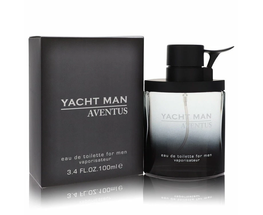 Yacht Man Aventus by Myrurgia Eau De Toilette Spray 3.4 oz for Men