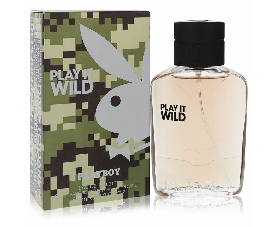 Playboy Play It Wild by Playboy Eau De Toilette Spray 2 oz for Men