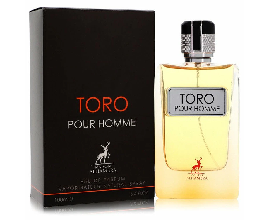 Toro Pour Homme by Maison Alhambra Eau De Parfum Spray 3.4 oz for Men