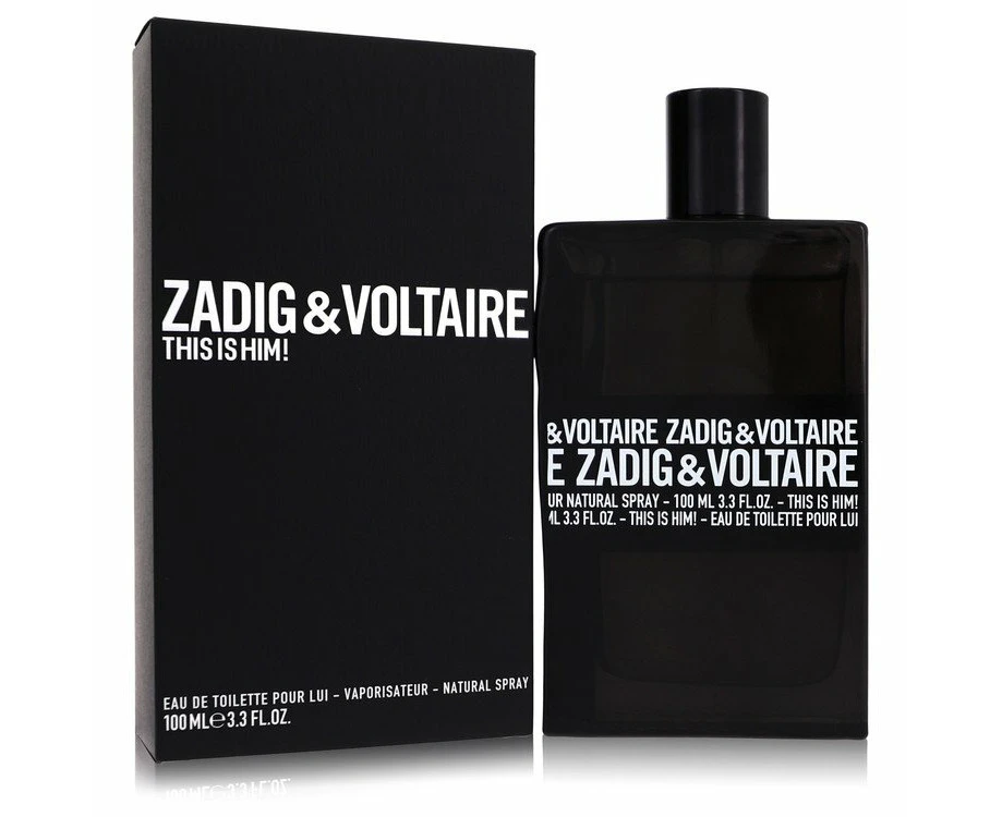 This is Him by Zadig & Voltaire Eau De Toilette Spray 3.4 oz for Men