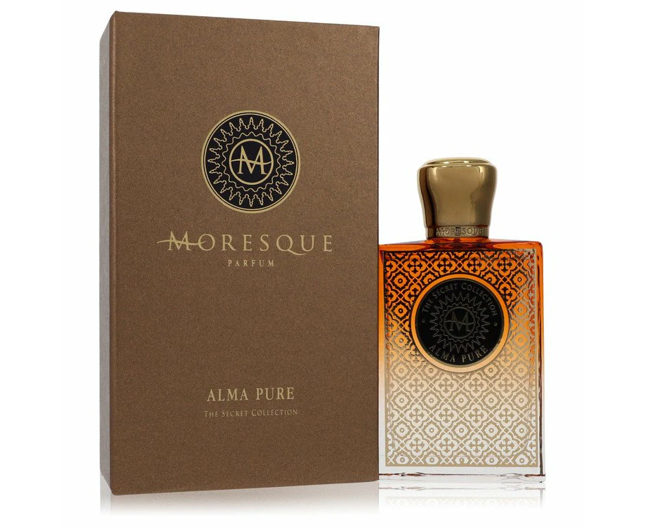 Moresque Alma Pure Secret Collection by Moresque Eau De Parfum Spray (Unisex) 2.5 oz for Men