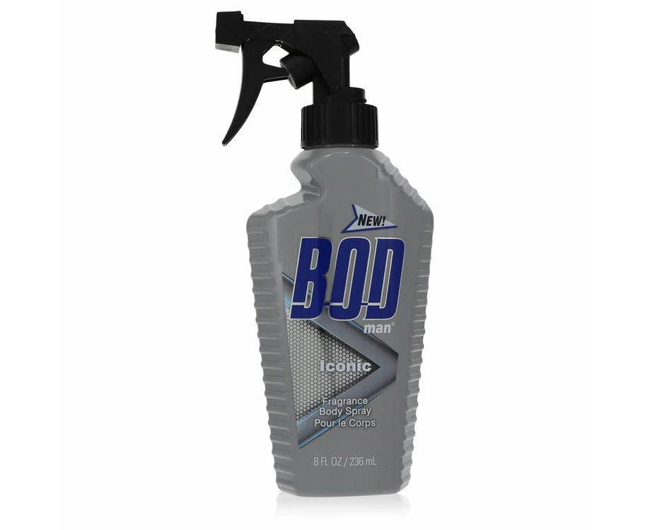 Bod Man Iconic by Parfums De Coeur Body Spray 8 oz for Men