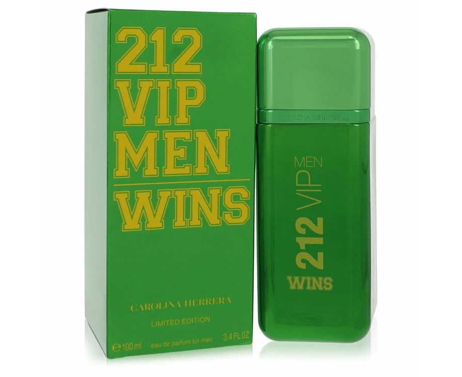 212 Vip Wins by Carolina Herrera Eau De Parfum Spray (Limited Edition) 3.4 oz for Men