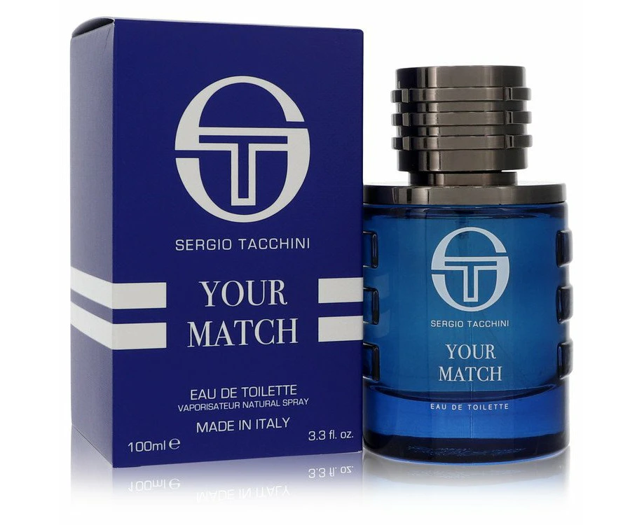 Sergio Tacchini Your Match by Sergio Tacchini Eau De Toilette Spray 3.3 oz for Men