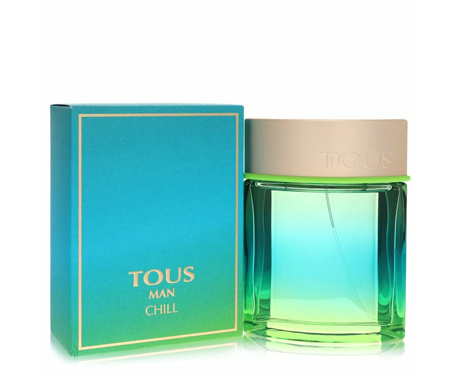 Tous Man Chill by Tous Eau De Toilette Spray 3.4 oz for Men