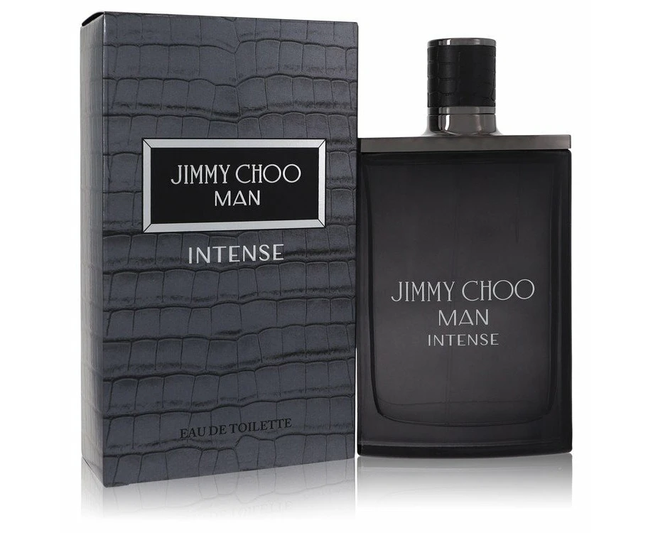 Jimmy Choo Man Intense by Jimmy Choo Eau De Toilette Spray 3.3 oz for Men