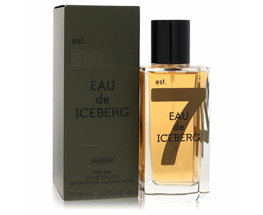 Eau De Iceberg Amber by Iceberg Eau De Toilette Spray 3.4 oz for Men