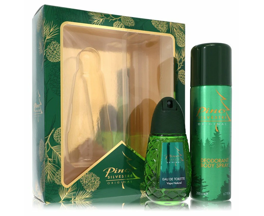 Pino Silvestre by Pino Silvestre Gift Set - 4.2 oz Eau De Toilette Spray + 6.7 oz Body Spray for Men