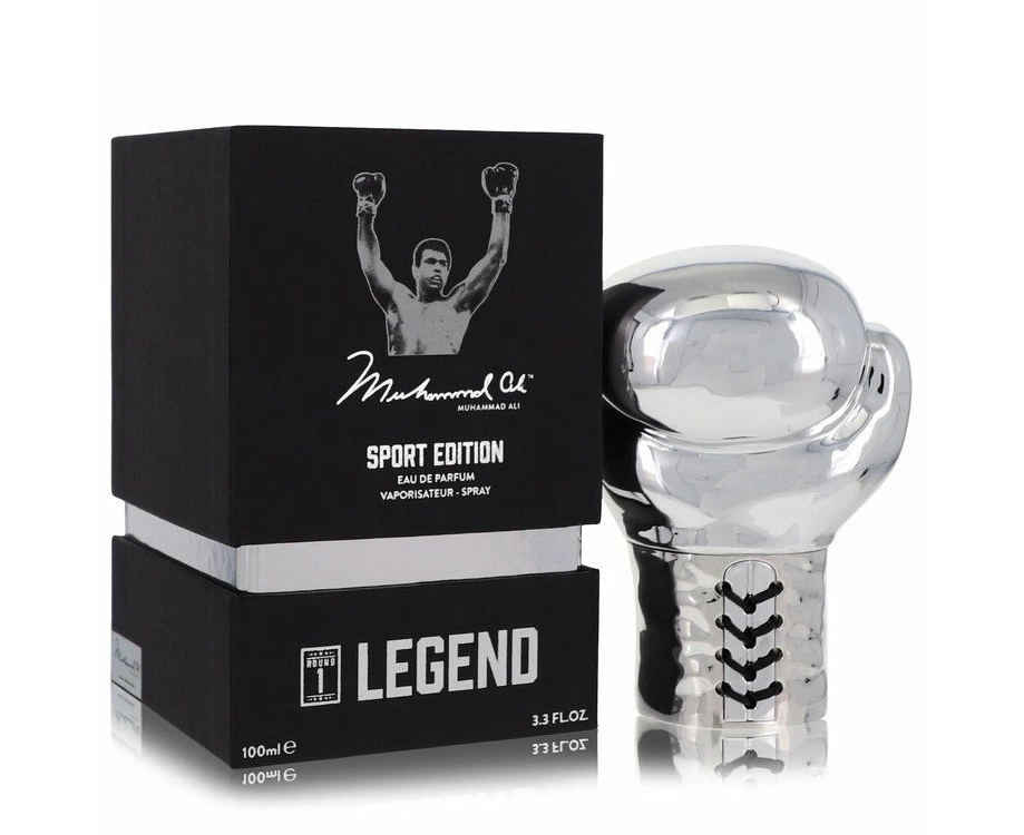 Muhammad Ali Legend Round 1 by Muhammad Ali Eau De Parfum Spray (Sport Edition) 3.3 oz for Men