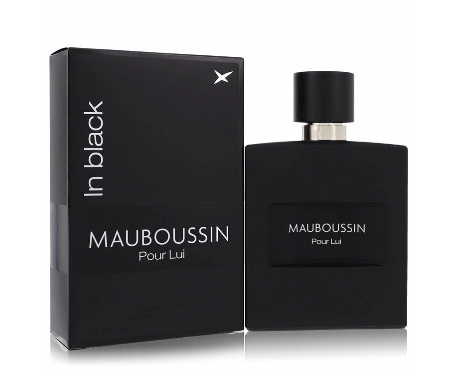 Mauboussin Pour Lui In Black by Mauboussin Eau De Parfum Spray 3.4 oz for Men