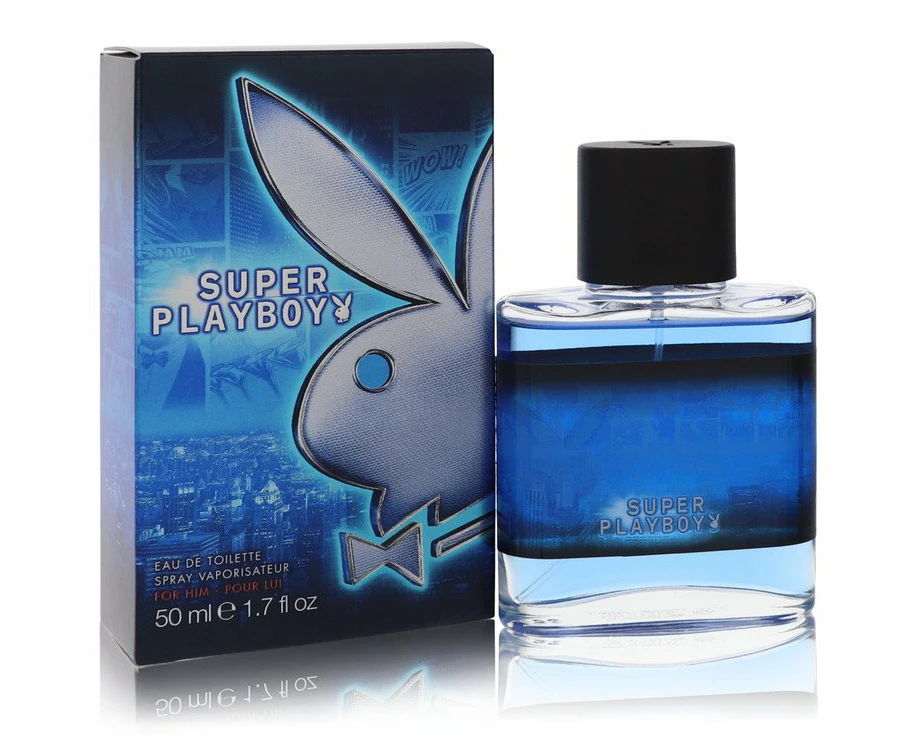 Super Playboy by Coty Eau De Toilette Spray 1.7 oz for Men