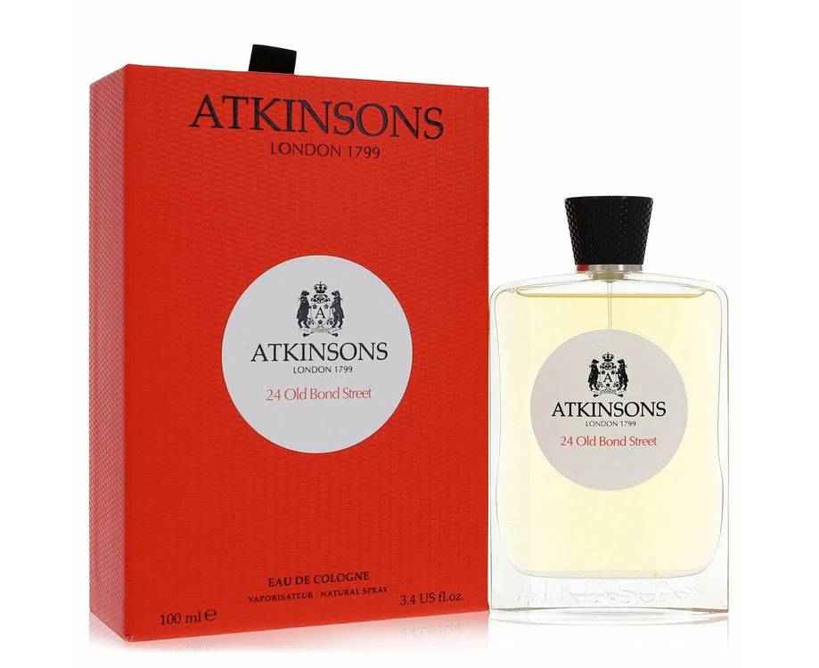 24 Old Bond Street by Atkinsons Eau De Cologne Spray 3.3 oz for Men