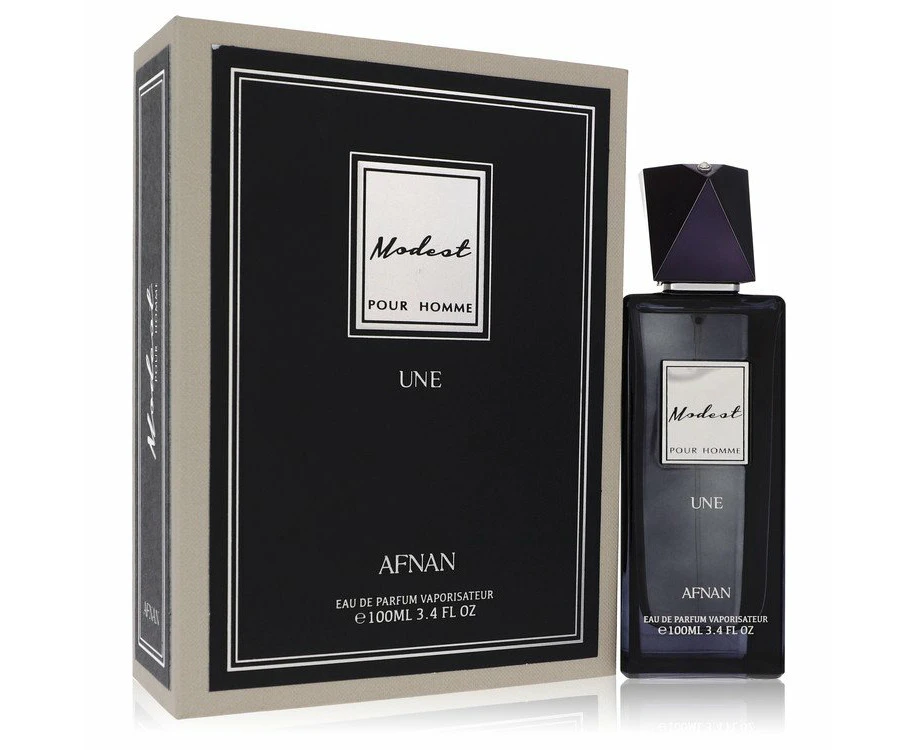 Modest Pour Homme Une by Afnan Eau De Parfum Spray 3.4 oz for Men