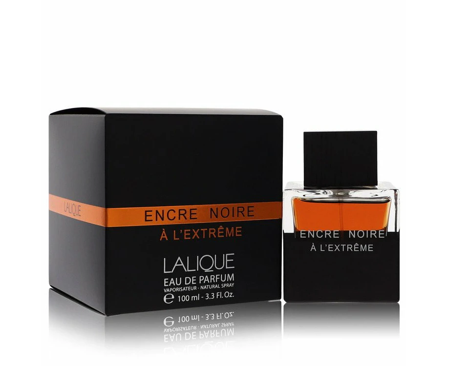 Encre Noire A L'extreme by Lalique Eau De Parfum Spray 3.3 oz for Men