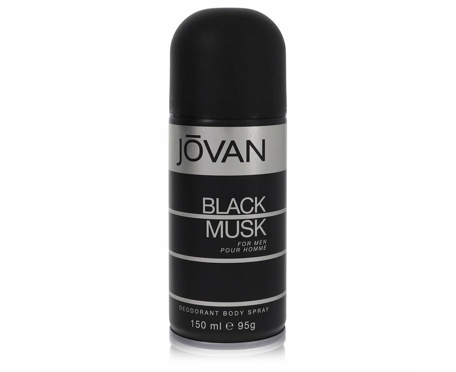 Jovan Black Musk by Jovan Deodorant Spray 5 oz for Men