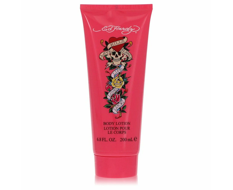 Ed Hardy by Christian Audigier Body Lotion 6.8 oz for Women