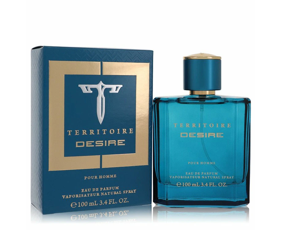 Territoire Desire by YZY Perfume Eau De Parfum Spray 3.4 oz for Men