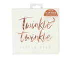 Twinkle Twinkle Napkins Foiled 16 Pack